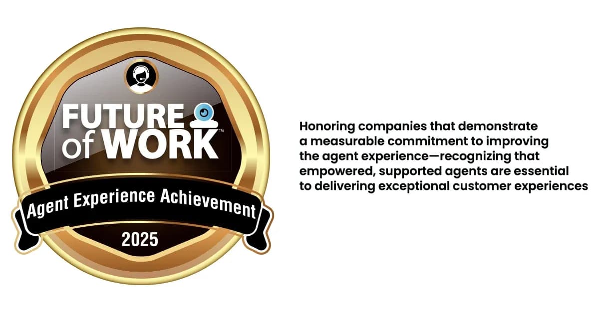 ITM Wins 2025 Future of Work Agent Experience Award